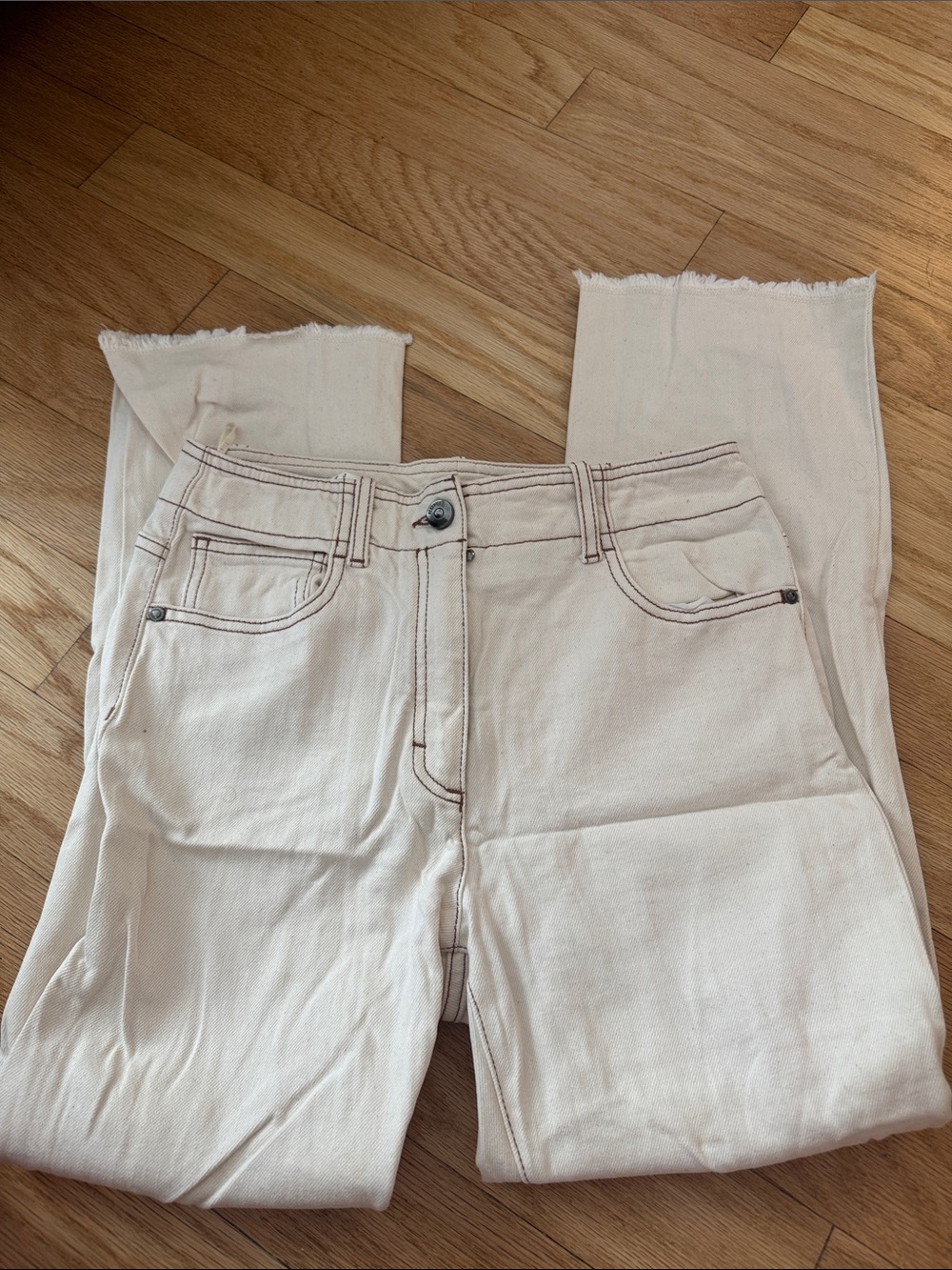 Peserico cream denim